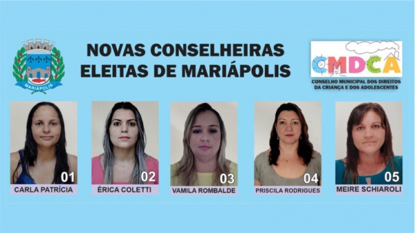 Eleitas: nova composição do Conselho Tutelar de Mariápolis para o quadriênio 2024/2027 (Reprodução/O Povo).