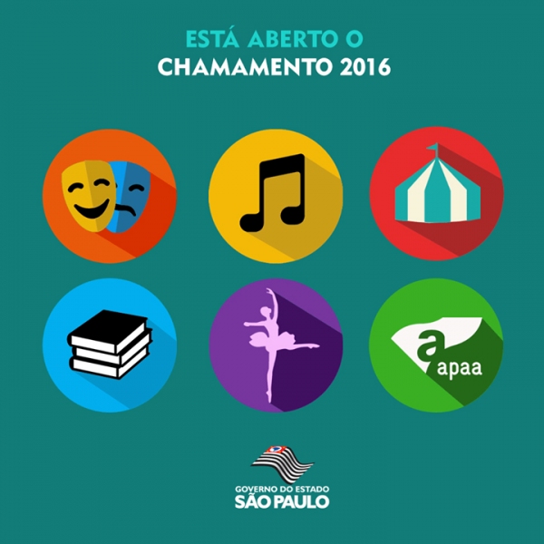 Secretaria de Estado da Cultura recebe propostas de artistas e atividades para 2016