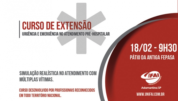 Simulado de incidente com múltiplas vítimas encerra curso de Urgência e Emergência da UniFAI