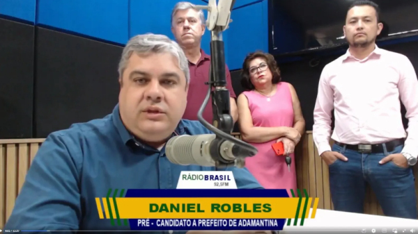 Daniel Robles, pre-candidato a prefeito de Adamantina (Reprodu??o).