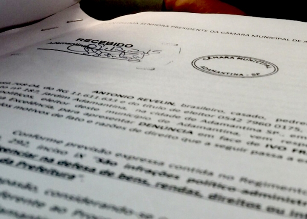 Denúncia apura eventuais irregularidades na emissão de cheque para pagamento de precatório (Foto: Acácio Rocha).