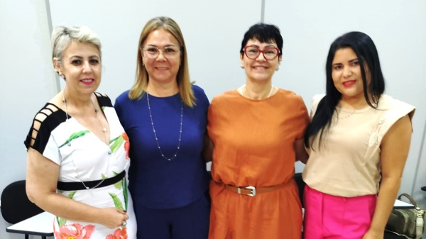 Vilma Guelsi, Elisabeth Corraro, Rosely Godoy e Rosana Tur?bio de Paula, diretoras do Conselho (Cedida/PMA).