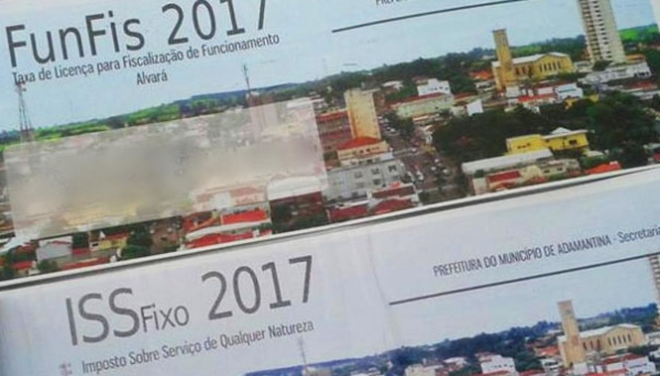 Serão entregues 3.724 carnês, sendo 3.113 de Alvará e 611 do ISS (Foto: Assessoria de Imprensa).