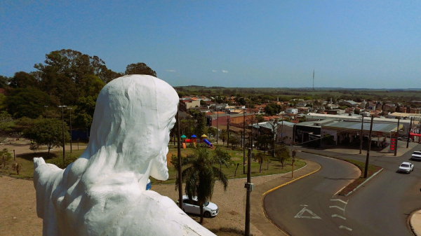 Adamantina (Foto: Fabio Chaves via @adtdrone).
