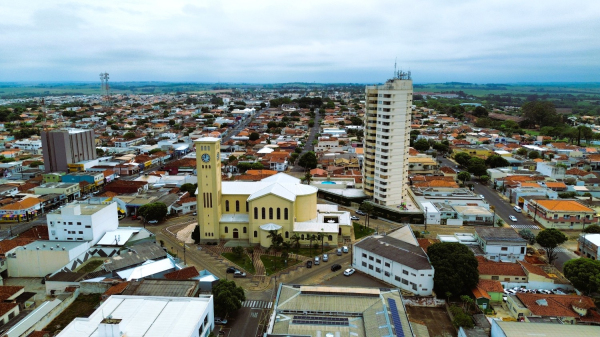 Adamantina (Foto: Fabio Chaves via @adtdrone).