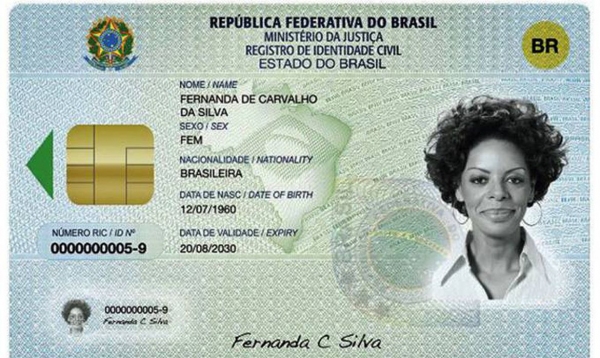Novo Registro Geral (RG) terá validade de dez anos para pessoas com até 60 anos de idade (Divulgação/TSE).