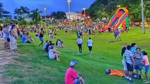Domingo no Parque, no Parque dos Pioneiros (Arquivo/Cultura e Turismo).