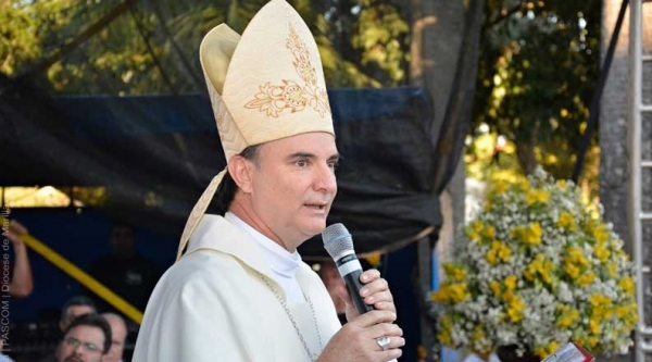 Bispo diocesano Dom Luiz Antônio Cipolini publica orientações em prevenção ao coronavírus (Foto: Diocese de Marília).