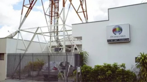 Sucursal da TV Fronteira em Dracena (Divulgação).