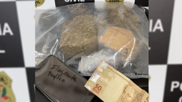 Droga foi encontrada pela mãe no quarto do filho, quando limpava o cômodo (Reprodução/TupãCity).