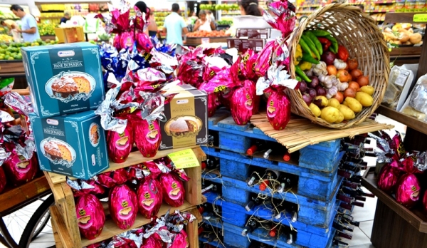Supermercado Godoy traz as melhores opções para a Páscoa (Foto: Acácio Rocha).