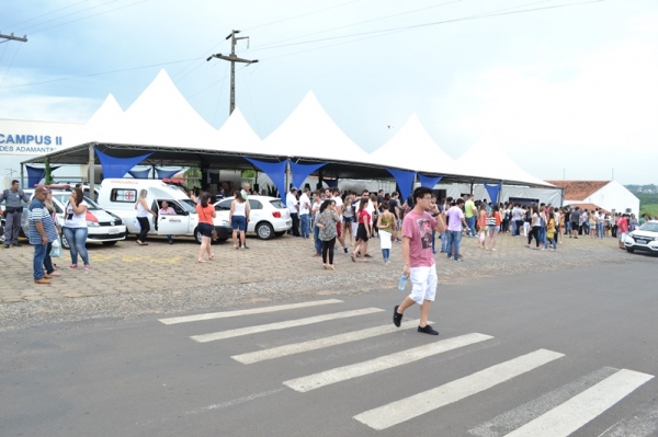 Vestibular de medicina, neste sábado, na FAI (Foto: Assessoria de Imprensa da FAI/Cedida).