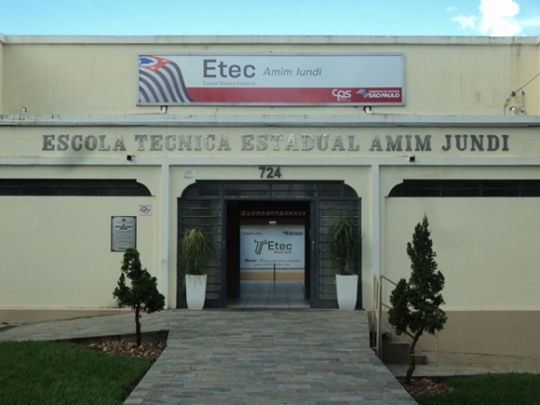 Etec Amim Jundi abre processo seletivo de docentes (Foto: Divulgação).