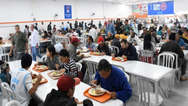 Unidade do Bom Prato em Presidente Prudente (Ass. Imprensa Pref. PP).