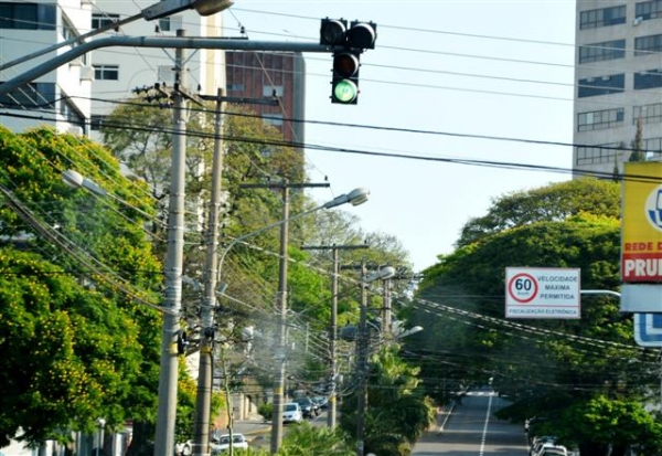 Prudente autua 5.488 no primeiro mês de radares: 0,1% do total de veículos que passaram monitorados (Foto: Assessoria de Imprensa da Prefeitura de Pres. Prudente).