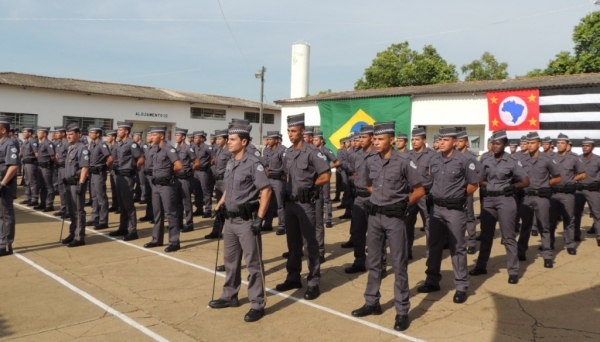 Cerimônia teve a presença de autoridades militares e civis, amigos, familiares e imprensa (Foto: Cedida/PM).