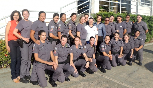Atividades comemoram os 62 anos de criação do policiamento feminino no Estado de São Paulo (Foto: Divulgação/Polícia Militar).