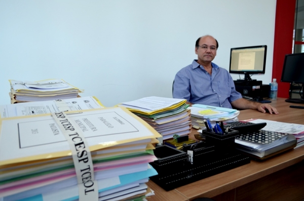 Edson Hideo dos Santos, diretor da Unidade Regional de Adamantina (UR-18), do Tribunal de Contas do Estado de São Paulo (Foto: Acácio Rocha).