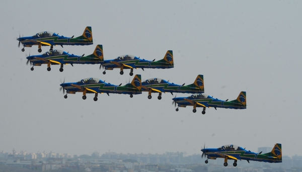 Apresentação da Esquadrilha da Fumaça em Marília deve acontecer dia 28 de maio (Foto: Elza Fiúza/ Agência Brasil)