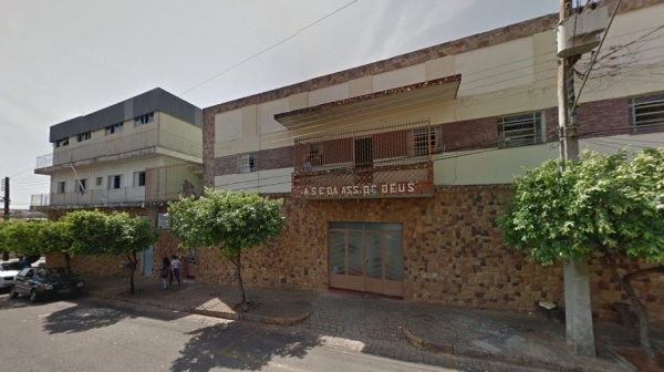 Casa Emmanuel, em Tupã, onde ocorreu o surto da Covid-19 entre internos e funcionários (Google).