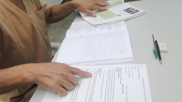 Reeducandos que se inscreveram terão oportunidade de participar do ENEM PPL (Divulgação/SAP/Croeste).