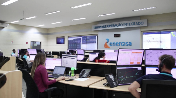 Centro de Operacoes da Energisa em Presidente Prudente (Foto: Julio Regazoli).