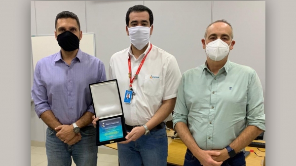 Prêmio Fiesp de Mérito Ambiental 2021, recebido pela Energisa (Da Assessoria).