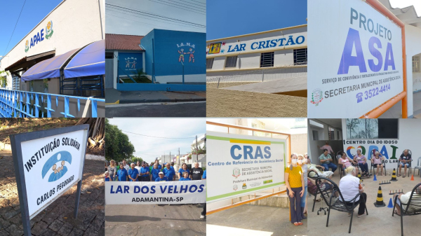 Ao destinar gratuitamente parte do Imposto de Renda, contribuinte beneficia oito entidades de Adamantina (Assess. Imprensa/IR do Bem).