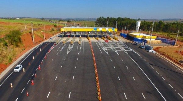 Pedágio na SP-333 em Marília já está em operação desde meia-noite desta segunda-feira (Foto: Divulgação),