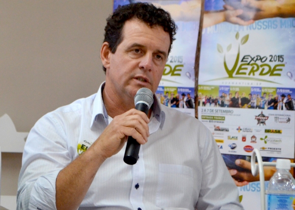 Ériston Bellusci deixa a Secretaria de Agricultura e Meio Ambiente de Adamantina (Foto: Assessoria de Imprensa da Expoverde).