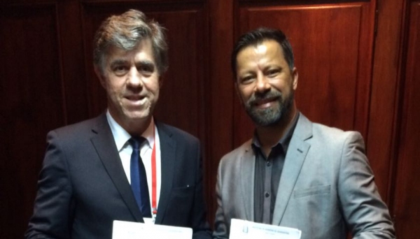 Prefeito Márcio Cardim, na Secretaria de Esportes, Lazer e Juventude (Foto: Cedida).