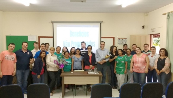 Técnicos falaram sobre os principais benefícios pagos pela Previdência Social aos segurados (Foto: Cedida).