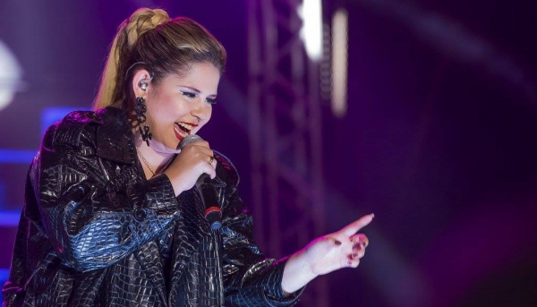 Marília Mendonça encerra a EXAPIT na noite desta segunda-feira (Foto: Divulgação).