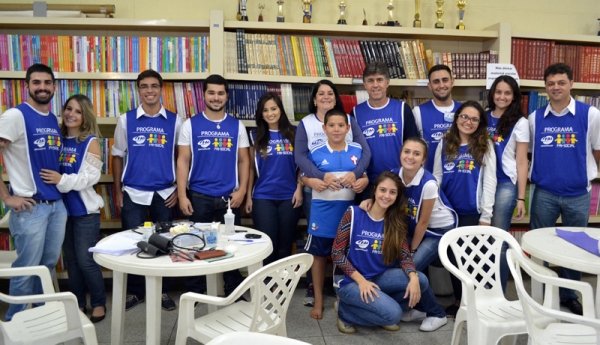A ação do último sábado, 30 de abril, prestou mais de 700 atendimentos gratuitos e contou com a participação de professores, alunos e orientadores de estágios de dez cursos da FAI (Foto: Beatriz Oliveira).