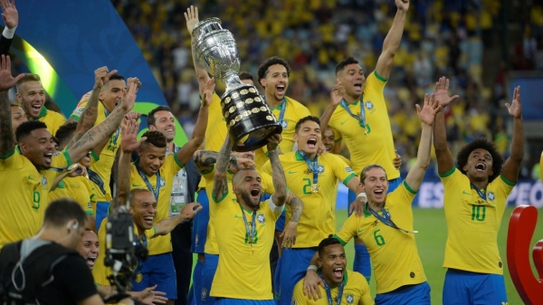 Brasil foi campeão da competição em 2019 (Fernando Frazão/Agência Brasil).
