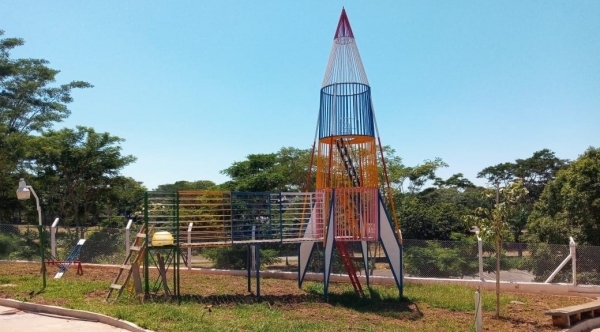 Reinauguração do Parque do Foguete será nesta quarta-feira, 12 de agosto (Foto: Da Assessoria).