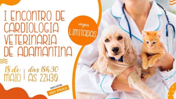 Todos os palestrantes do encontro, cuja organização conta com auxÃlio de alunos do curso, são médicos veterinários que fazem parte da SBVC (Divulgação).