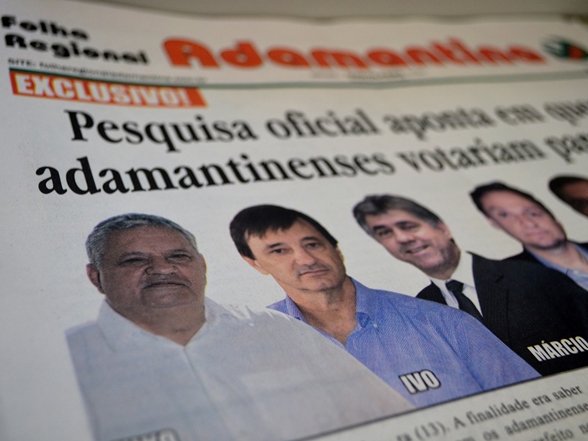 Eleições 2016: Pesquisa mostra intenções de voto para prefeito em Adamantina