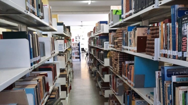 Biblioteca Municipal de Adamantina tem acervo com mais de 25 mil livros (Divulgação).