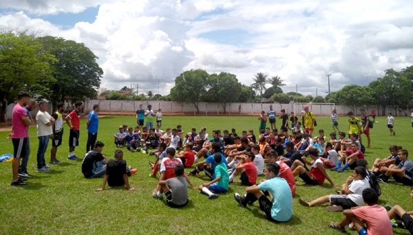 Cerca de 250 atletas participam da avaliação, realizada no último fim de semana em Mariápolis (Foto: Da Assessoria).