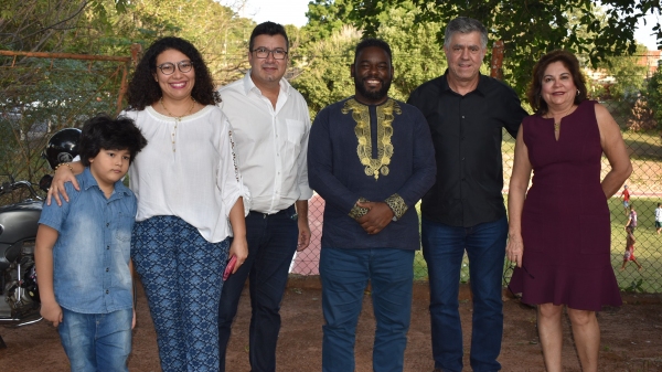 Ivan Lima foi recebido em Adamantina (Da Assessoria/PMA).