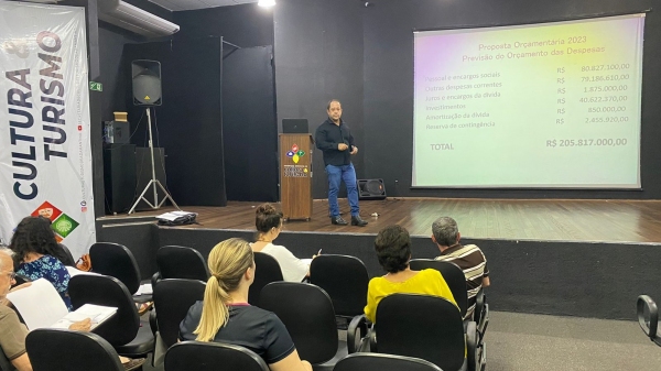 Audiência pública de apresentação da proposta orçamentária para o ano que vem (Divulgação/PMA).