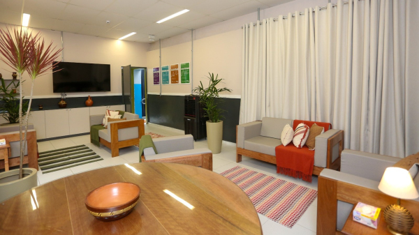 Estrutura de atendimento (Imprensa/SEDS).