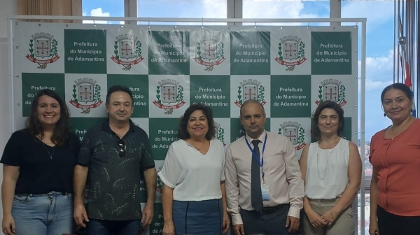 Representantes da Instituição Capaz, Fundação Casa e Prefeitura de Adamantina (Divulgação/PMA).
