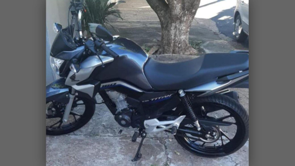 Moto é furtada no distrito industrial, proximidades do campus II da FAI, em Adamantina