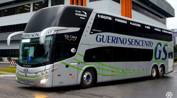 Nova decisão da ANTT convalida linhas para Guerino Seiscento (Marcopolo/Divulgação).