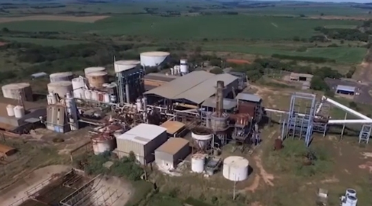 Antigas instalacoes da Usina Floralco (Imagem: Teza Leiloes).