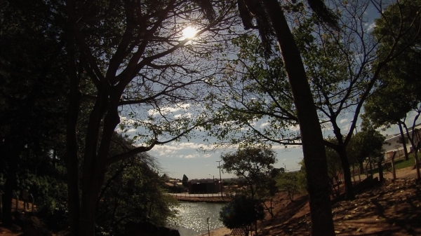 Praça Euclydes Romanini (Praça dos Patos), em Adamantina (Arquivo/Siga Mais).
