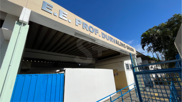 Escola Estadual Durvalino Grion, em Adamantina, uma das 33 unidades estaduais de ensino na regi?o (Arquivo/Siga Mais).