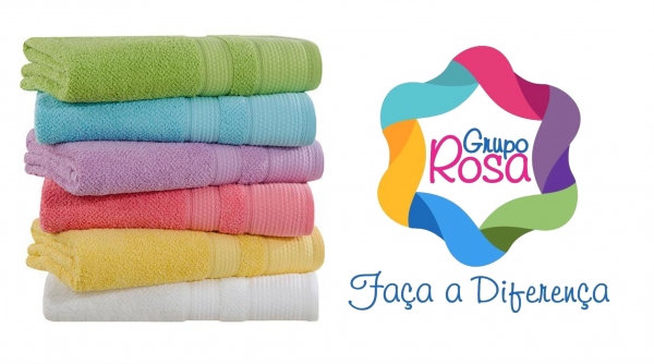 Campanha do Grupo rosa busca arrecadar toalhas de banho que serão doadas aos internos do Lar dos Velhos de Adamantina (Ilustração: Siga Mais).